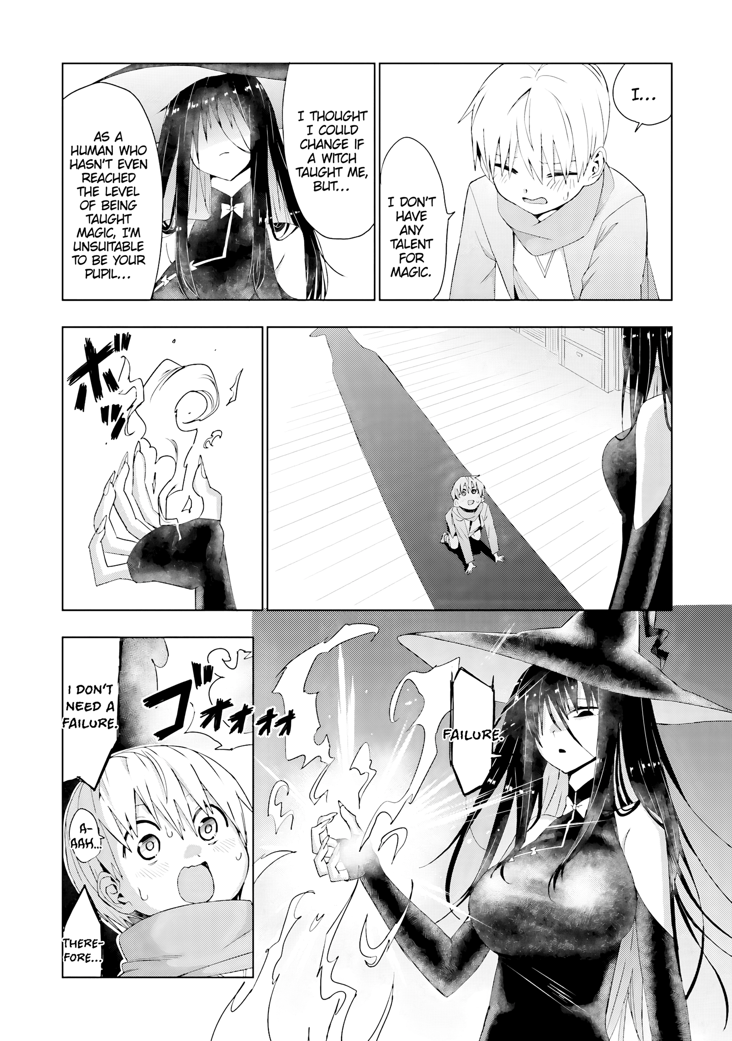 Mahou to Boku to Dekkai Shishou Chapter 3 - Page 4