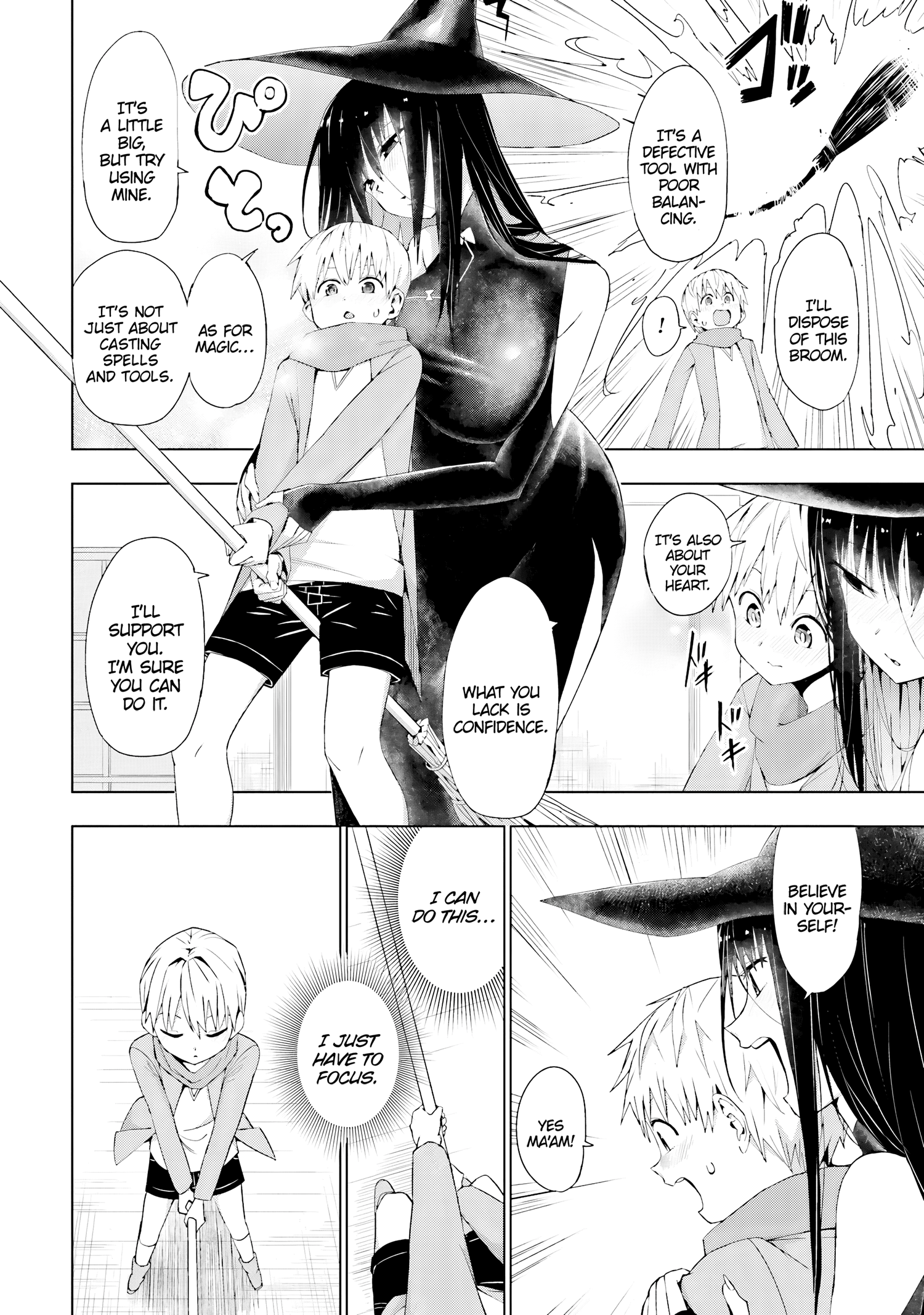 Mahou to Boku to Dekkai Shishou Chapter 3 - Page 5