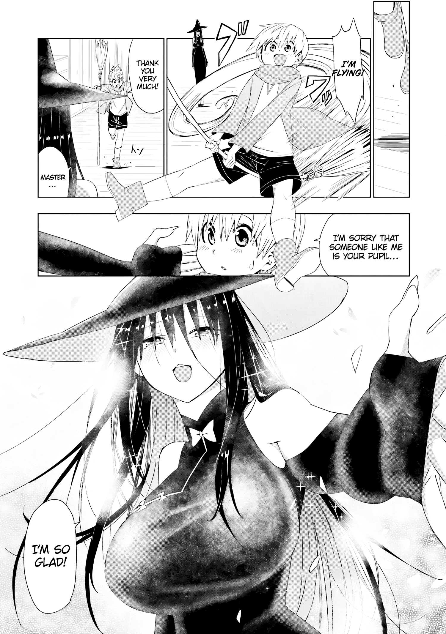Mahou to Boku to Dekkai Shishou Chapter 3 - Page 6