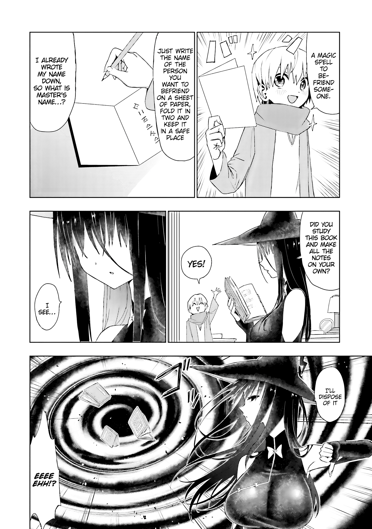 Mahou to Boku to Dekkai Shishou Chapter 4 - Page 3