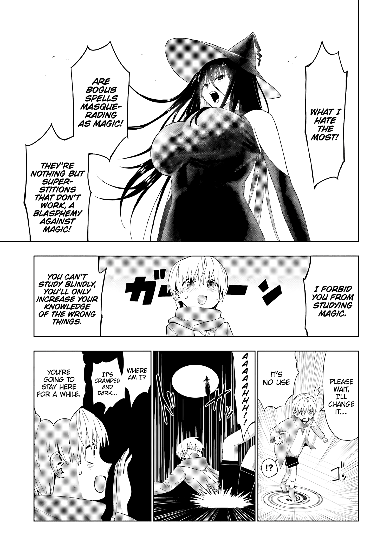 Mahou to Boku to Dekkai Shishou Chapter 4 - Page 4