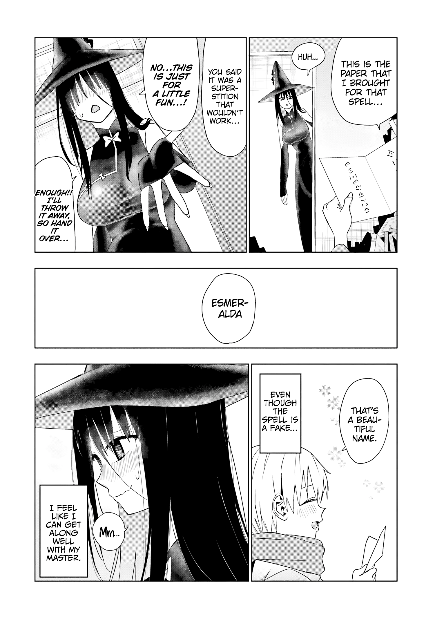 Mahou to Boku to Dekkai Shishou Chapter 4 - Page 7