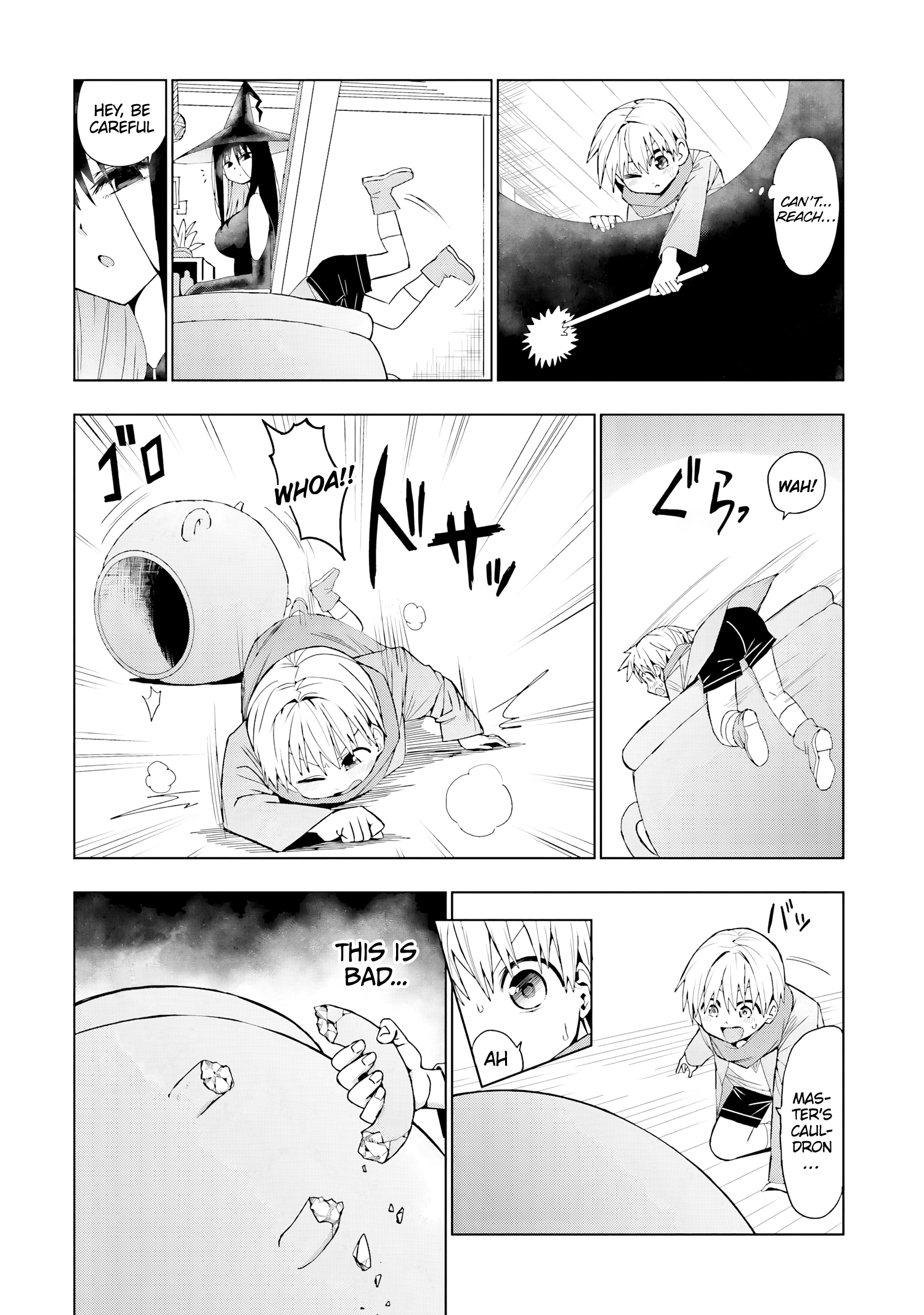 Mahou to Boku to Dekkai Shishou Chapter 5 - Page 3