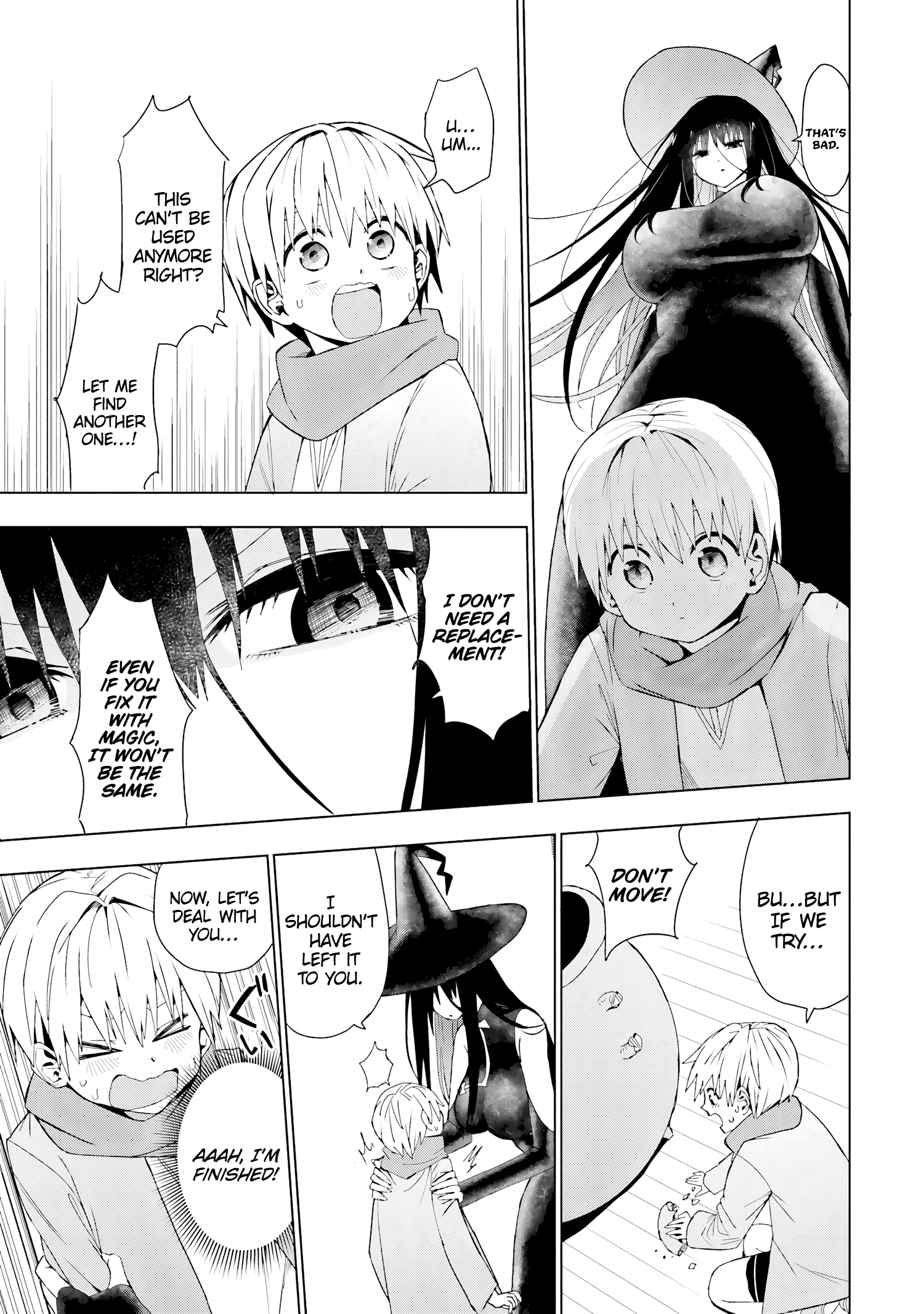 Mahou to Boku to Dekkai Shishou Chapter 5 - Page 4