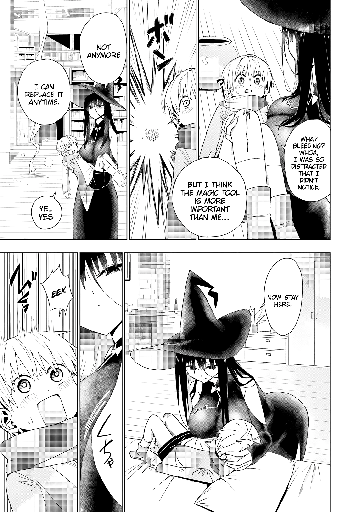 Mahou to Boku to Dekkai Shishou Chapter 5 - Page 6