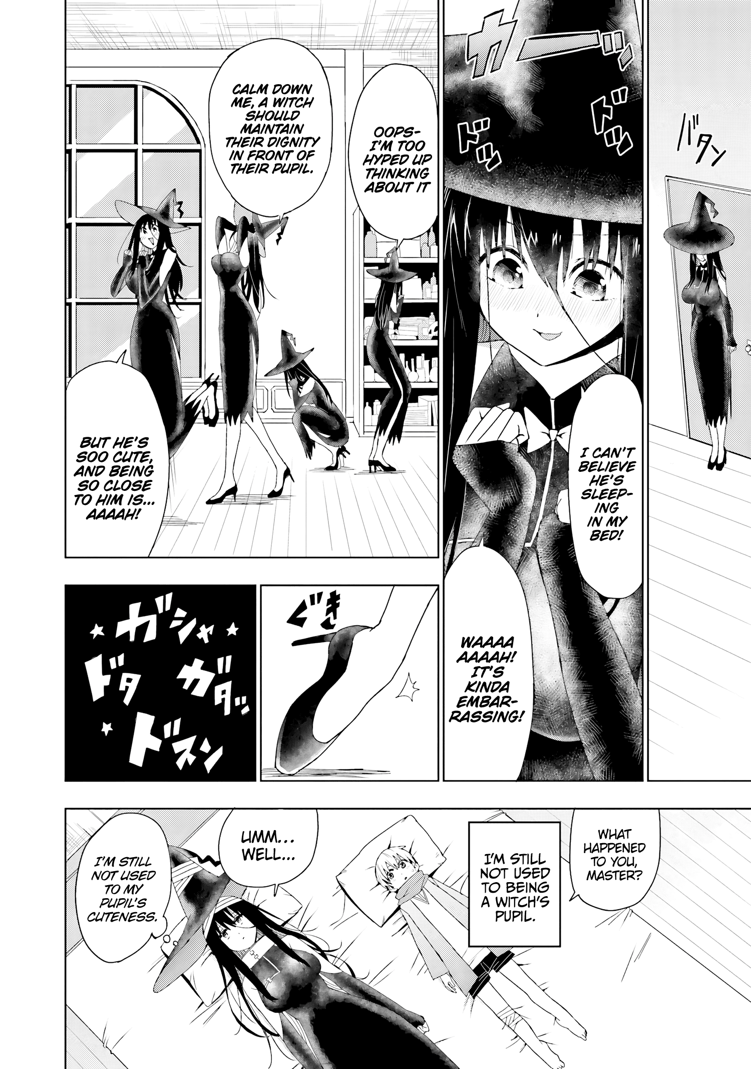 Mahou to Boku to Dekkai Shishou Chapter 5 - Page 8