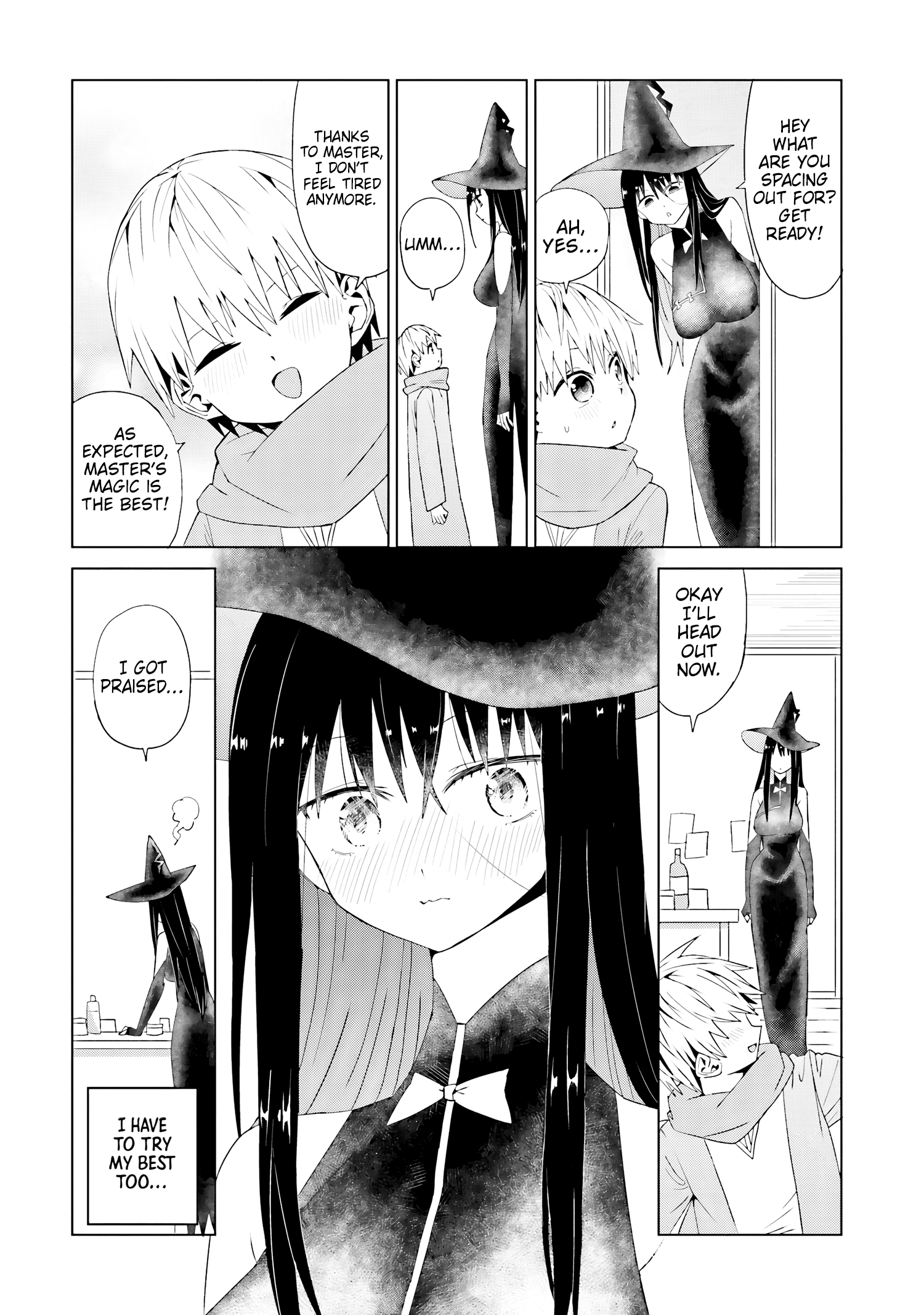 Mahou to Boku to Dekkai Shishou Chapter 8 - Page 7