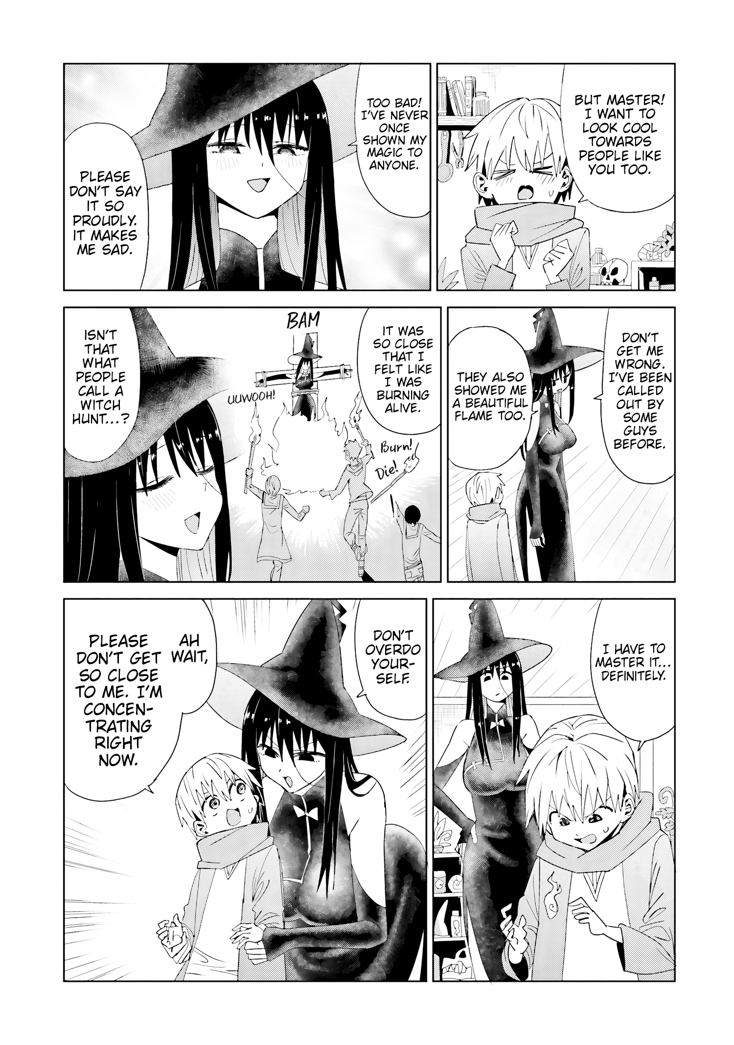 Mahou to Boku to Dekkai Shishou Chapter 9 - Page 4