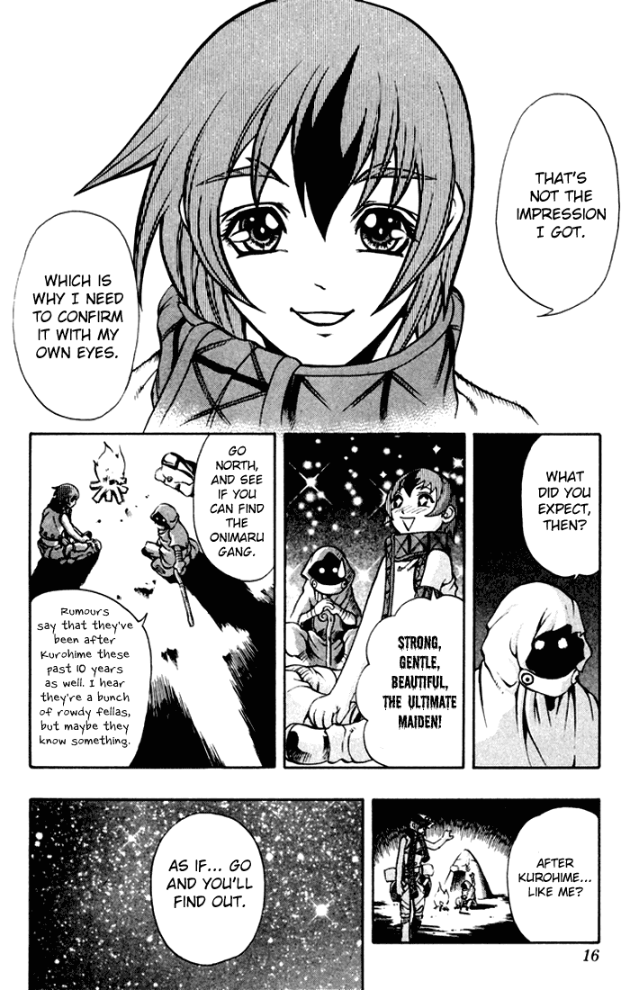 Mahou Tsukai Kurohime Chapter 1 - Page 15