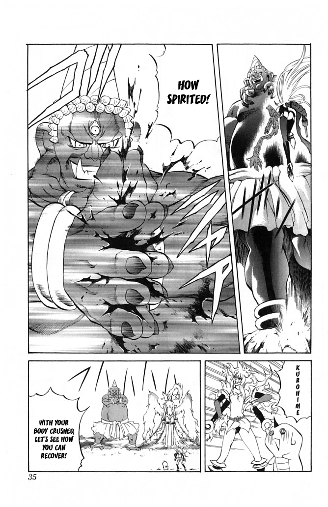 Mahou Tsukai Kurohime Chapter 20 - Page 34