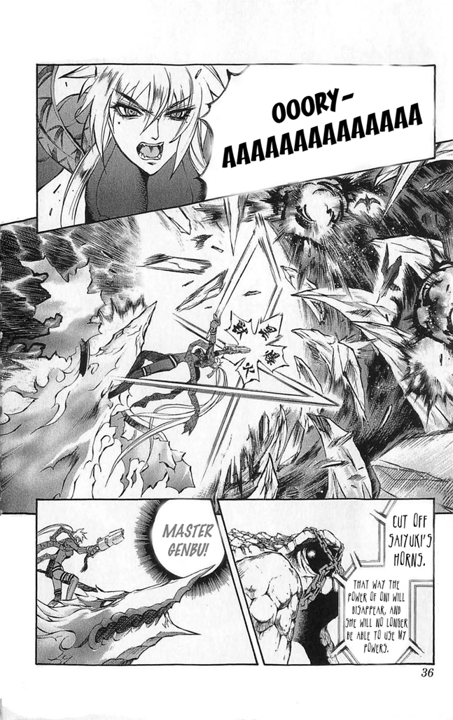 Mahou Tsukai Kurohime Chapter 24 - Page 35