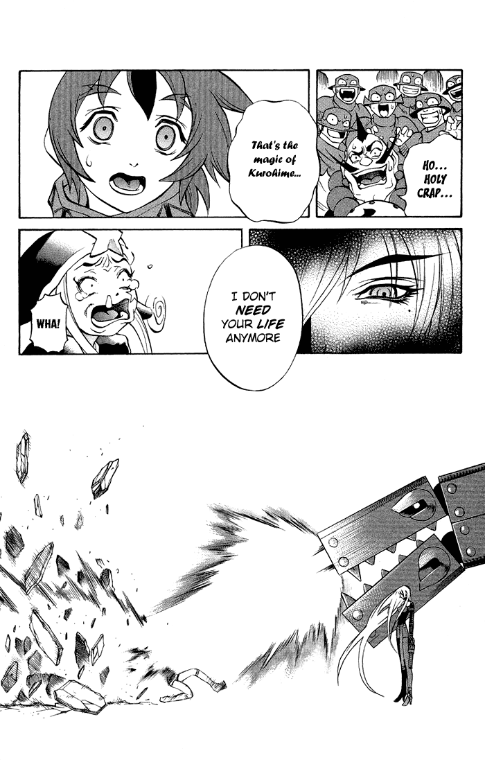 Mahou Tsukai Kurohime Chapter 3.2 - Page 37