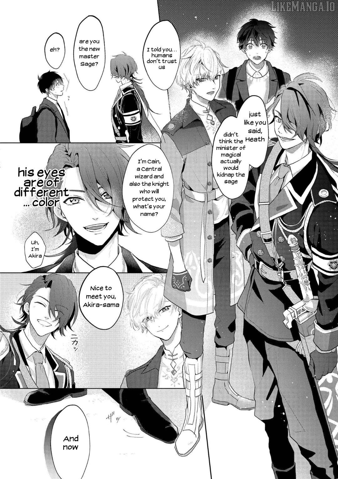 Mahoutsukai no Yakusoku Chapter 1 - Page 17