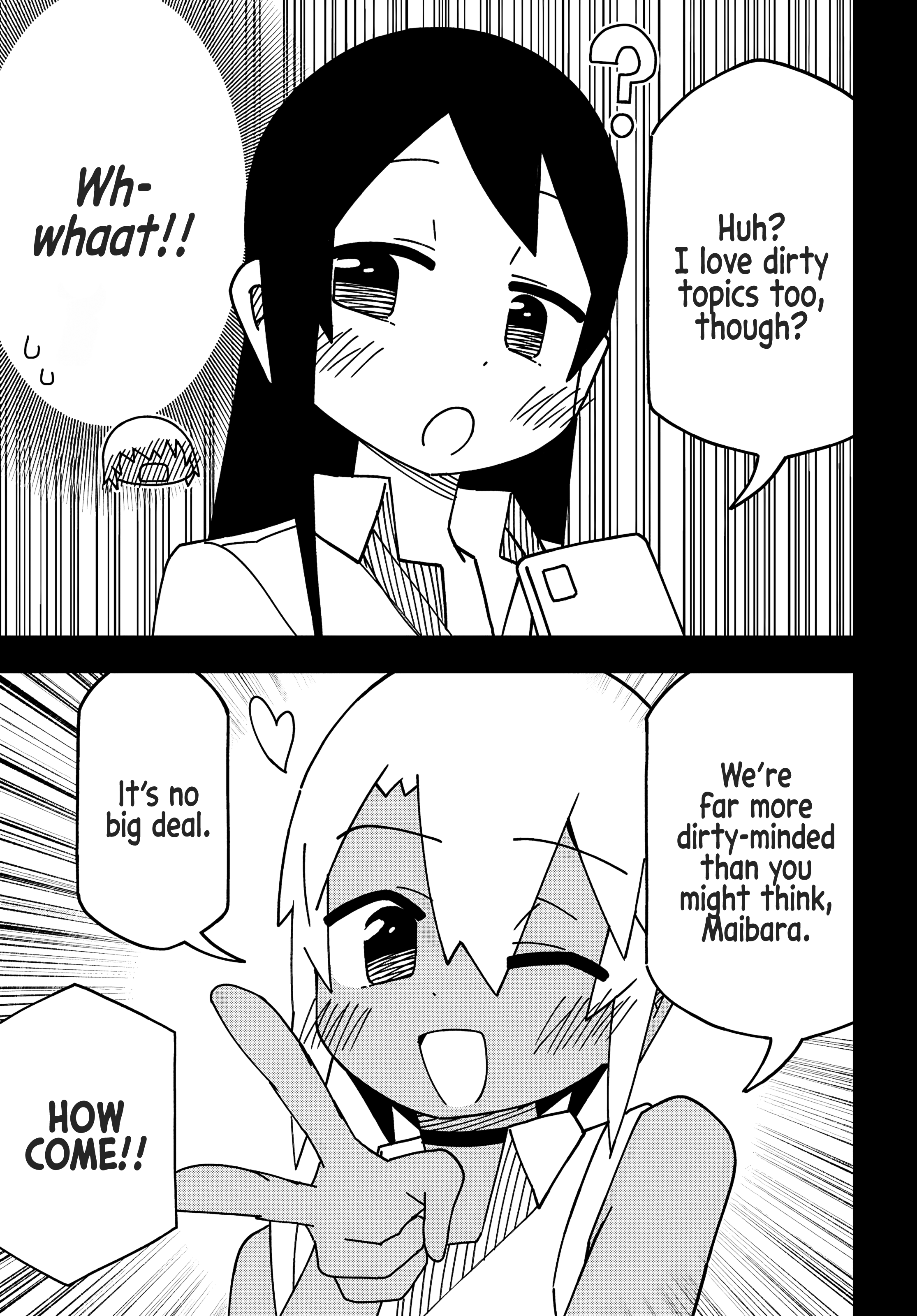 Maibara-kun wa Tsuyotsuyo Gal Kara Hanarerarenai Chapter 1 - Page 11