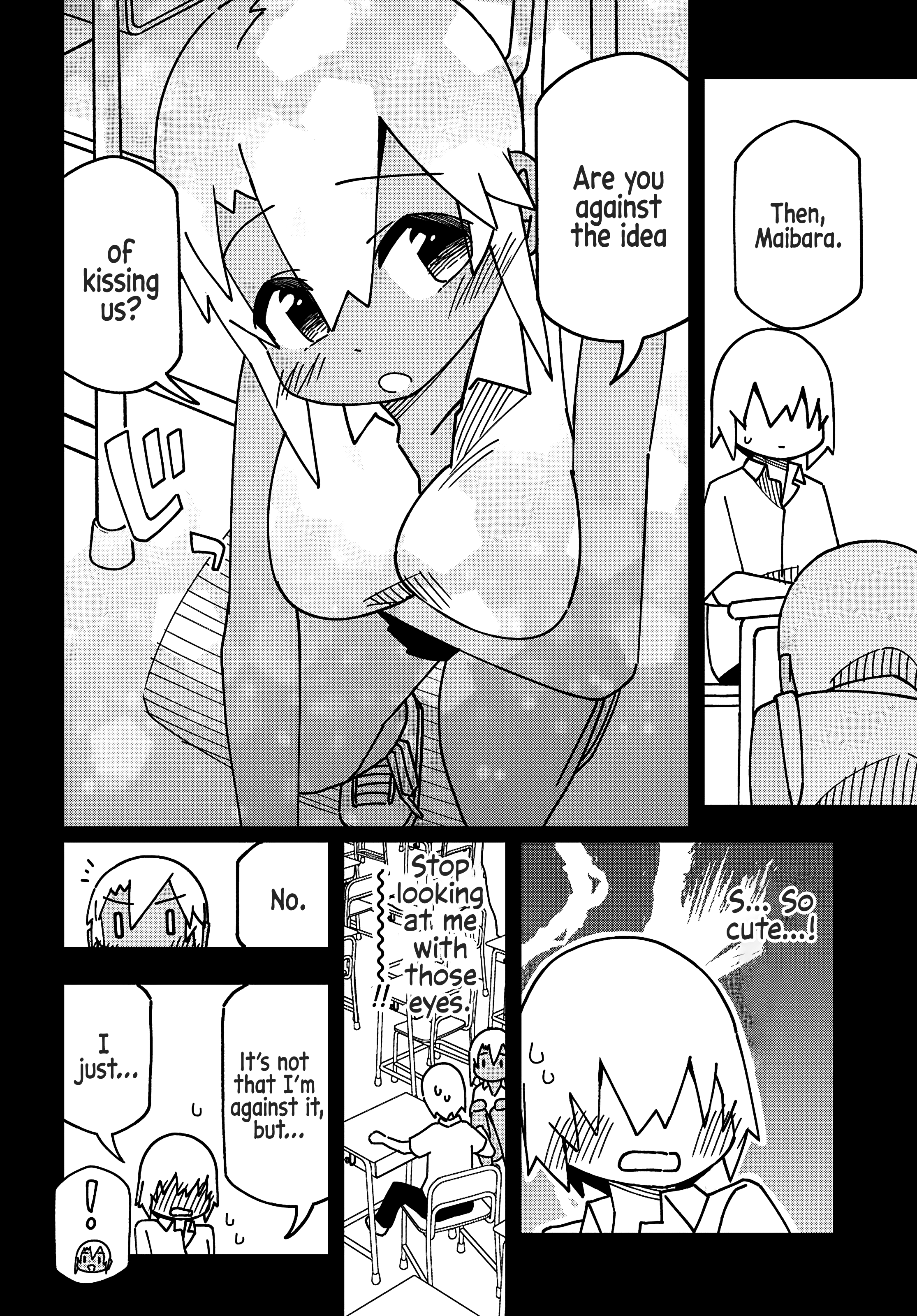 Maibara-kun wa Tsuyotsuyo Gal Kara Hanarerarenai Chapter 2 - Page 8