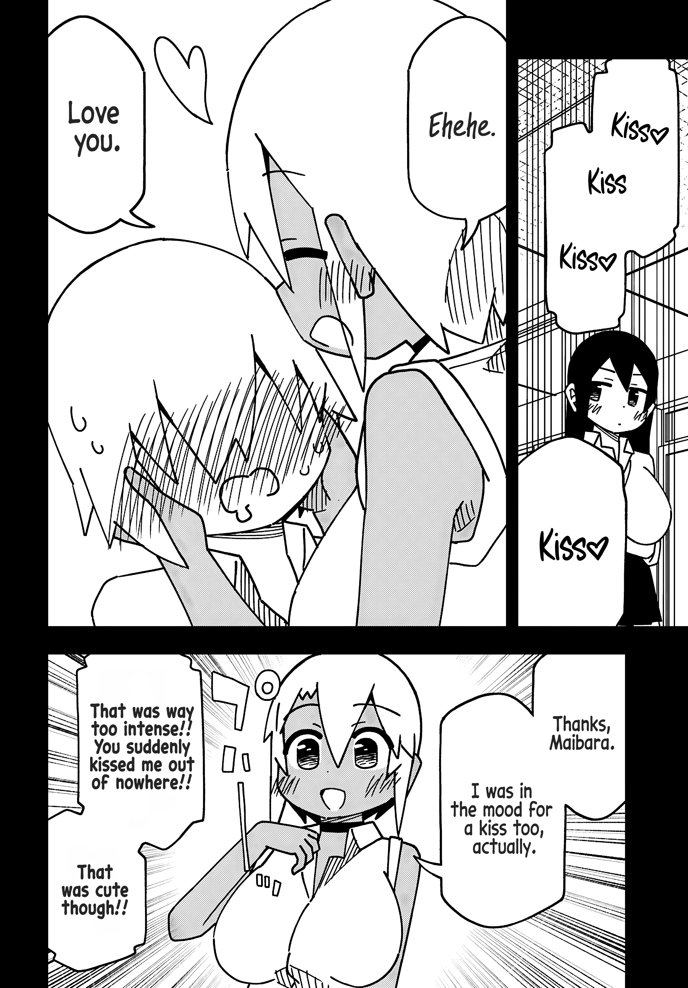 Maibara-kun wa Tsuyotsuyo Gal Kara Hanarerarenai Chapter 2 - Page 10