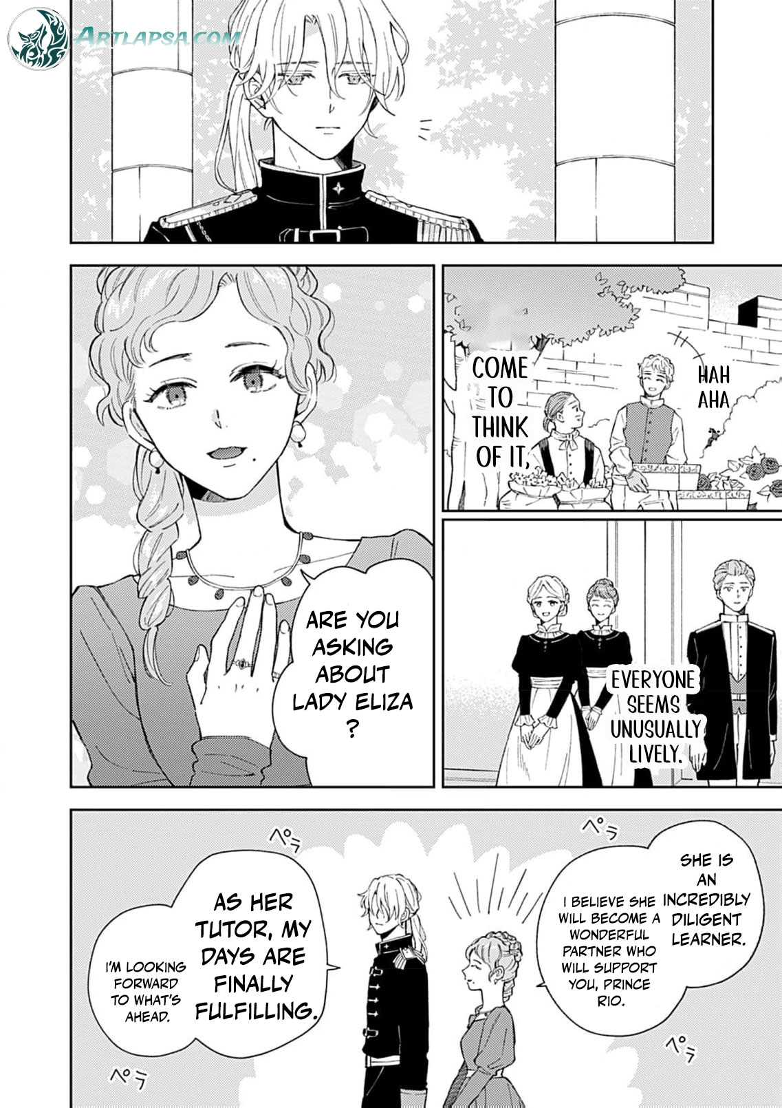 Majo no Musume Eliza to Oji no Koi Chapter 4 - Page 20