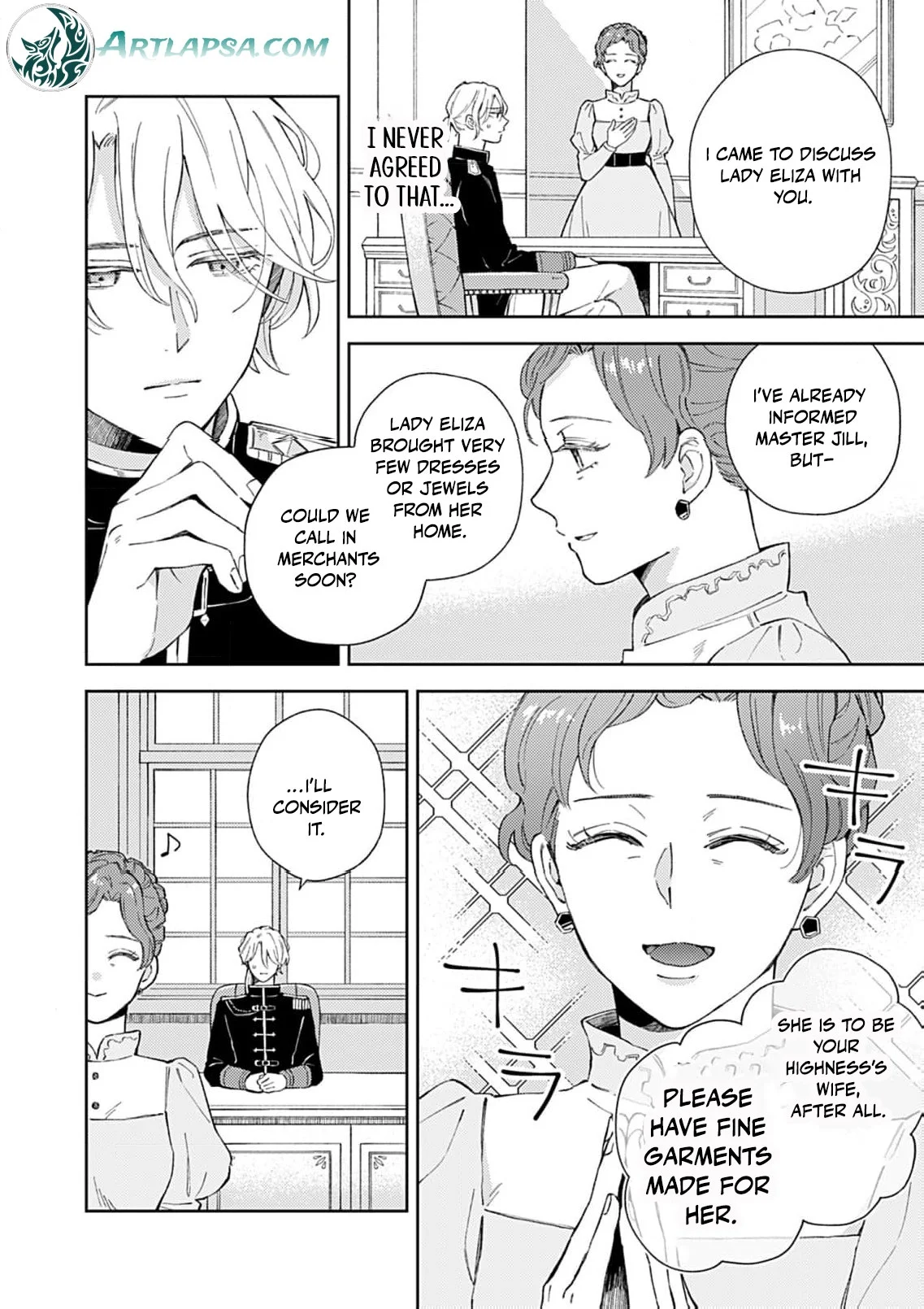Majo no Musume Eliza to Oji no Koi Chapter 4 - Page 24