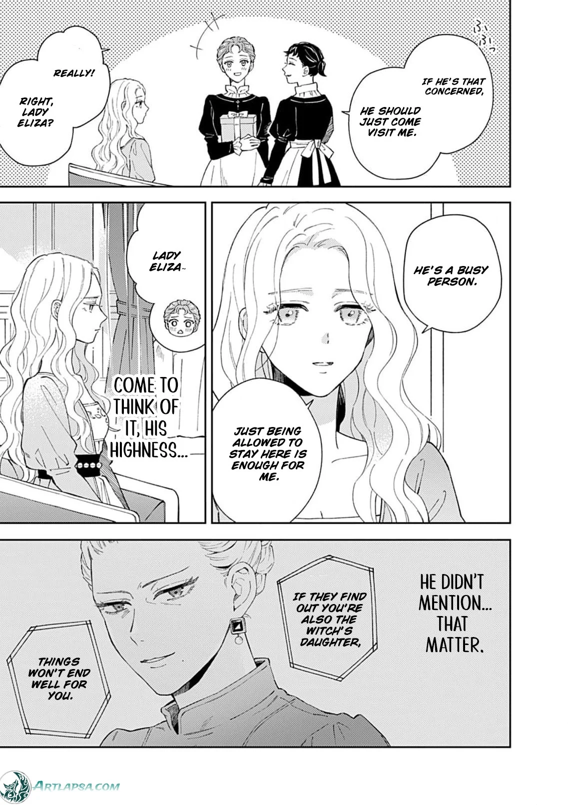 Majo no Musume Eliza to Oji no Koi Chapter 6 - Page 21