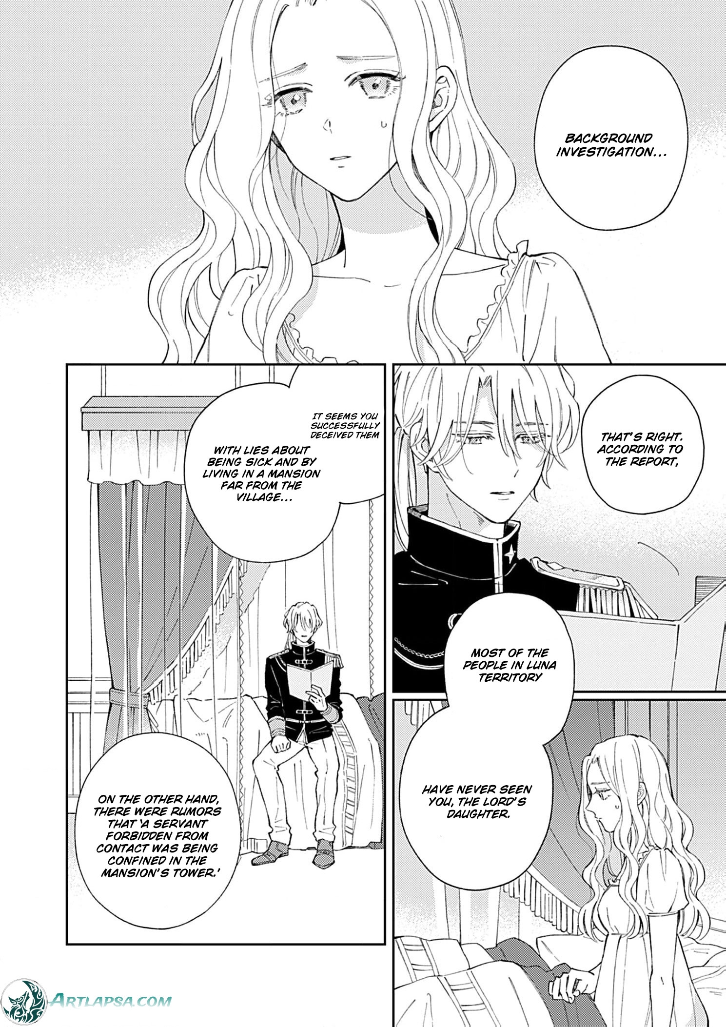 Majo no Musume Eliza to Oji no Koi Chapter 6 - Page 4