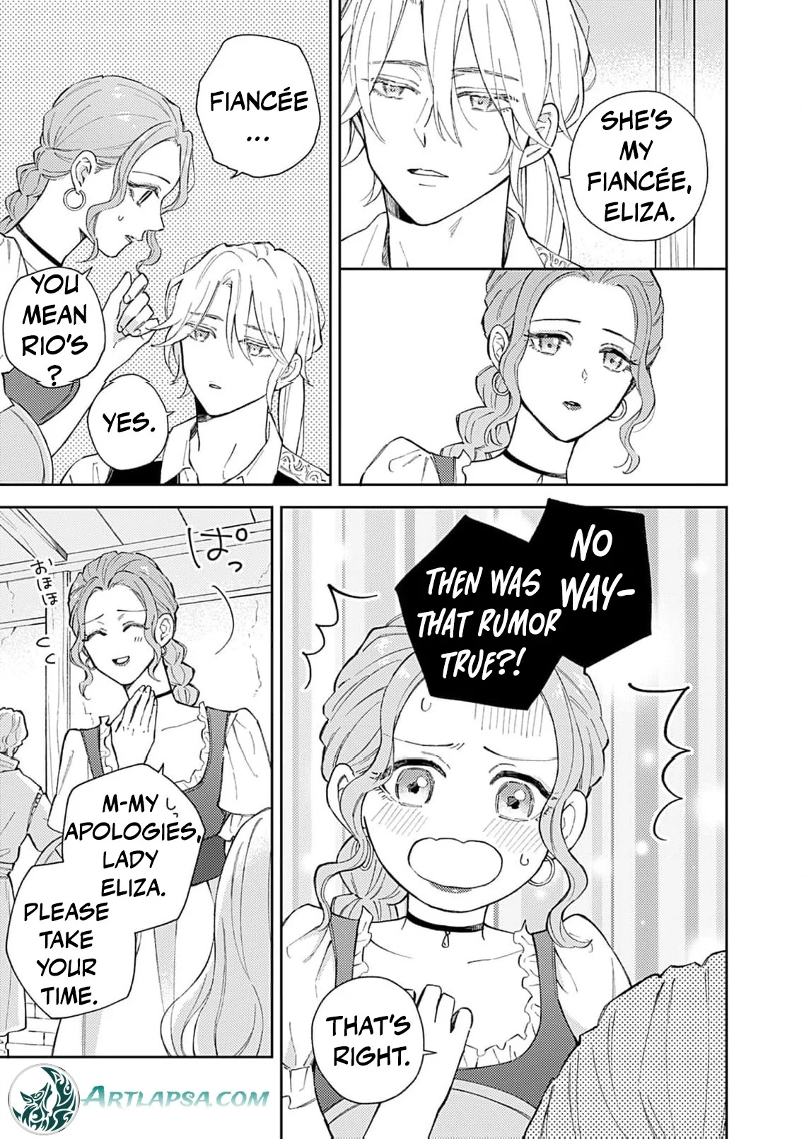 Majo no Musume Eliza to Oji no Koi Chapter 8 - Page 22