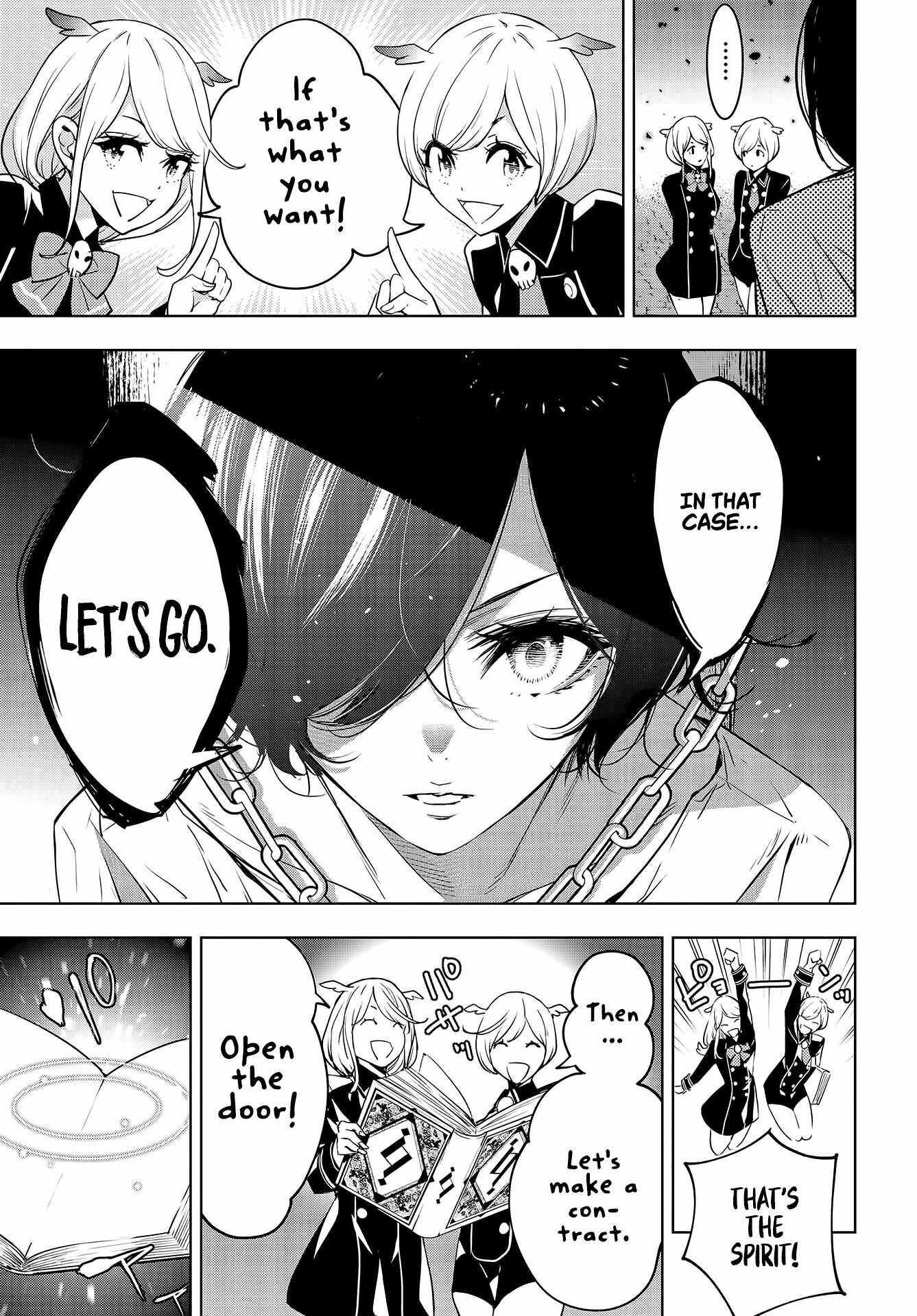 Majo Taisen: 32-nin no Isai no Majo wa Koroshiau Chapter 1 - Page 20