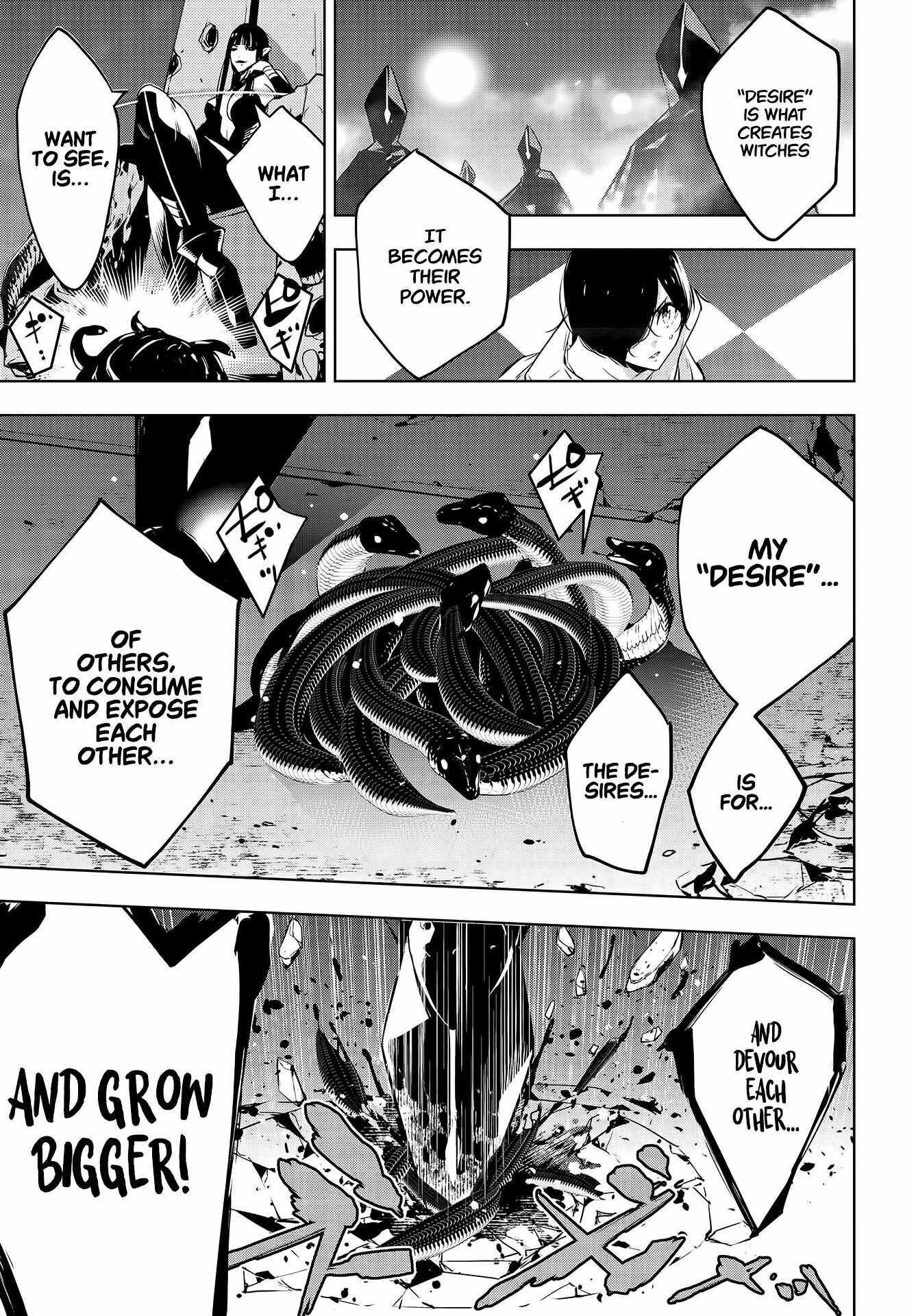 Majo Taisen: 32-nin no Isai no Majo wa Koroshiau Chapter 1 - Page 29