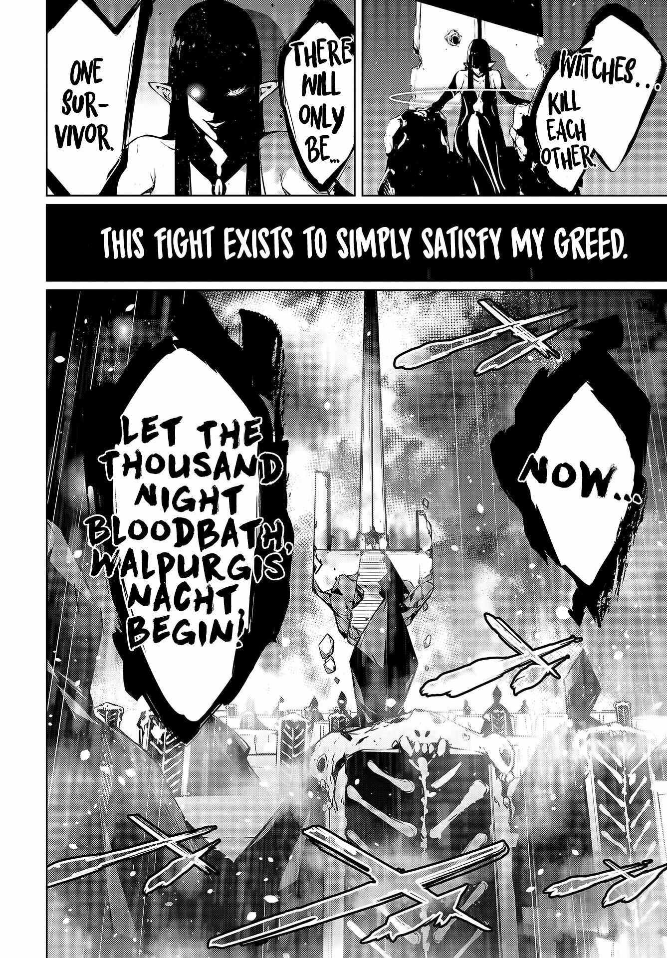 Majo Taisen: 32-nin no Isai no Majo wa Koroshiau Chapter 1 - Page 30