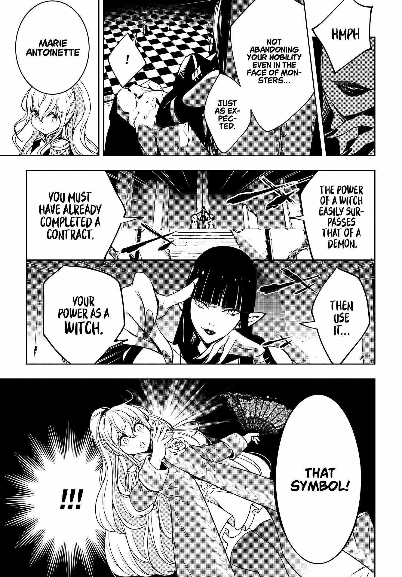 Majo Taisen: 32-nin no Isai no Majo wa Koroshiau Chapter 1 - Page 41