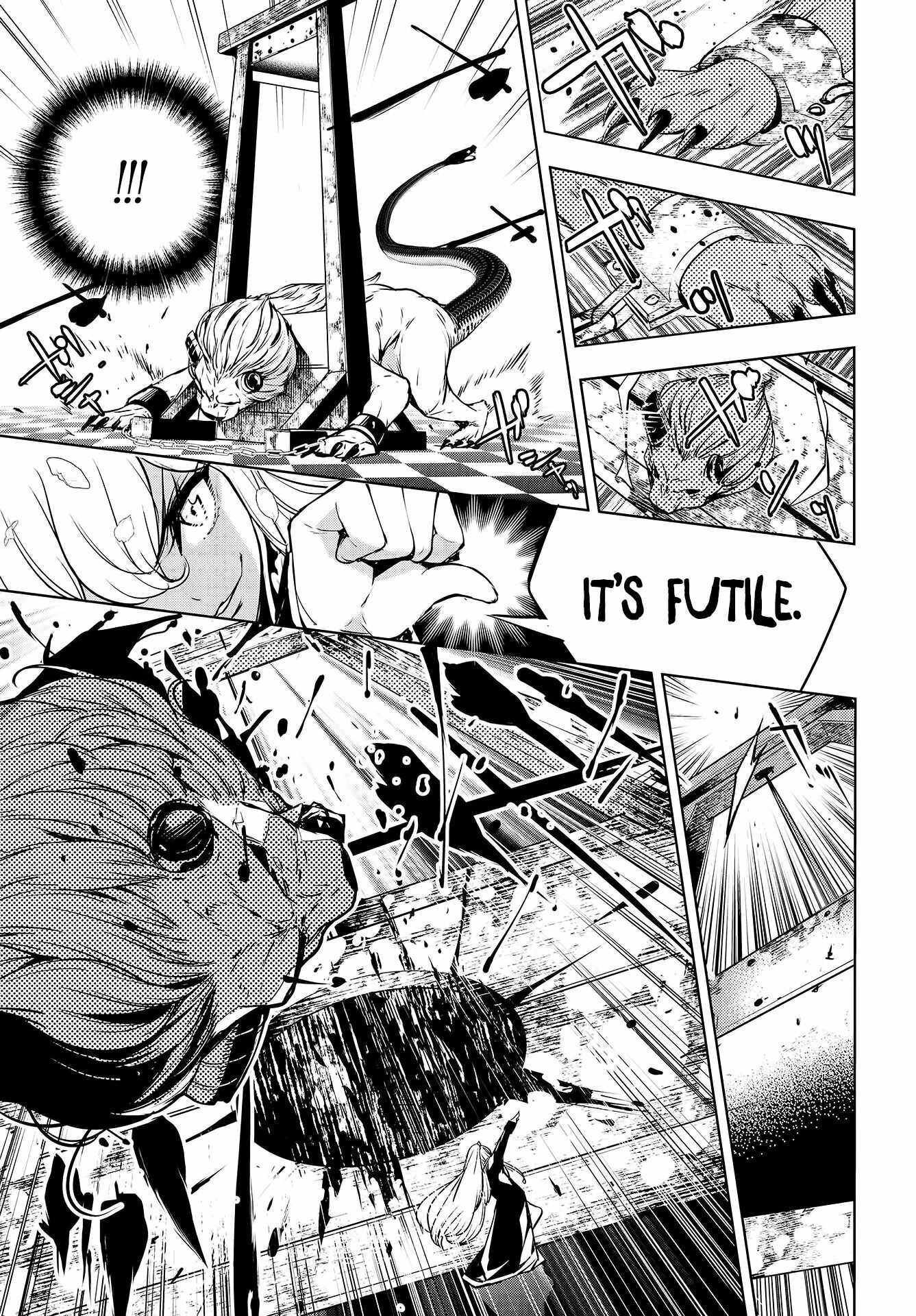 Majo Taisen: 32-nin no Isai no Majo wa Koroshiau Chapter 1 - Page 45