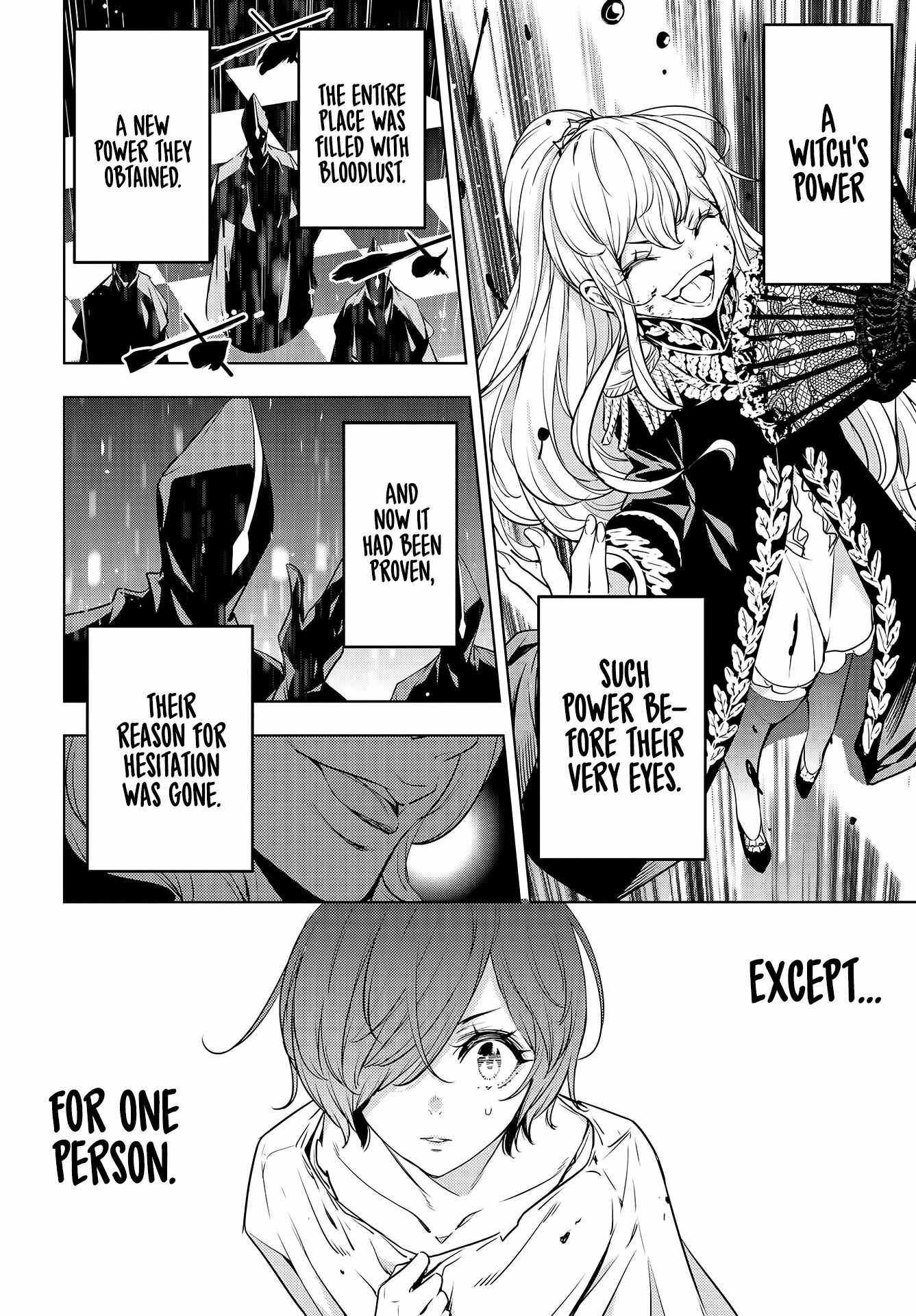Majo Taisen: 32-nin no Isai no Majo wa Koroshiau Chapter 1 - Page 48