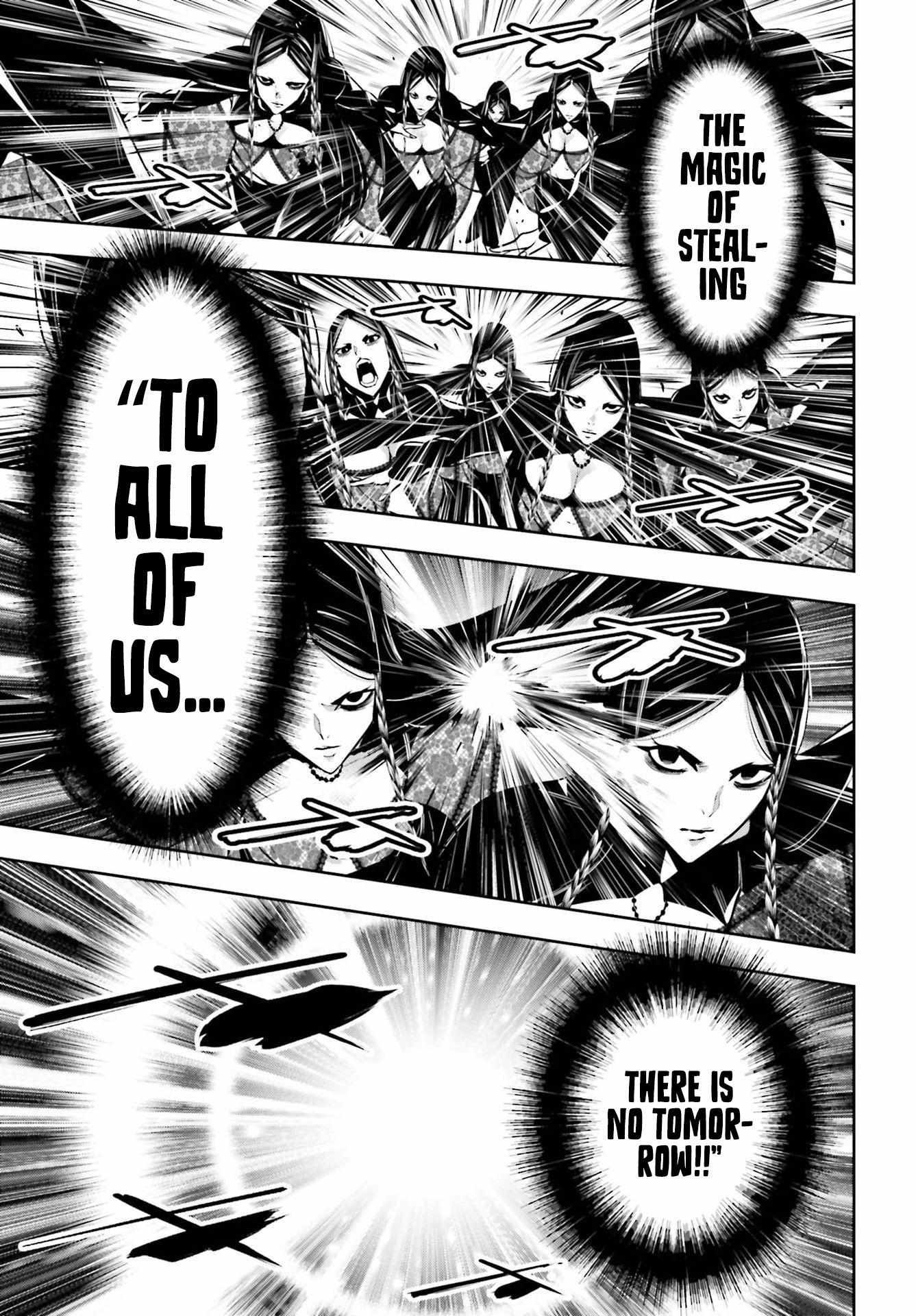 Majo Taisen: 32-nin no Isai no Majo wa Koroshiau Chapter 42 - Page 31