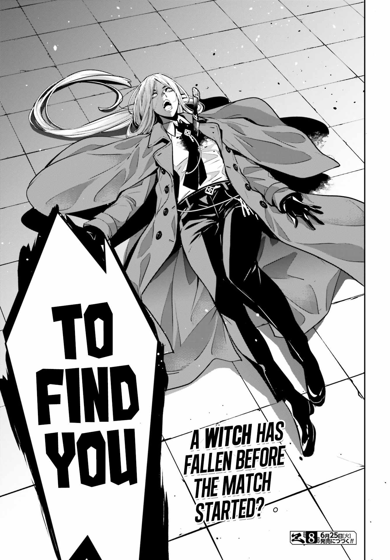 Majo Taisen: 32-nin no Isai no Majo wa Koroshiau Chapter 43 - Page 34