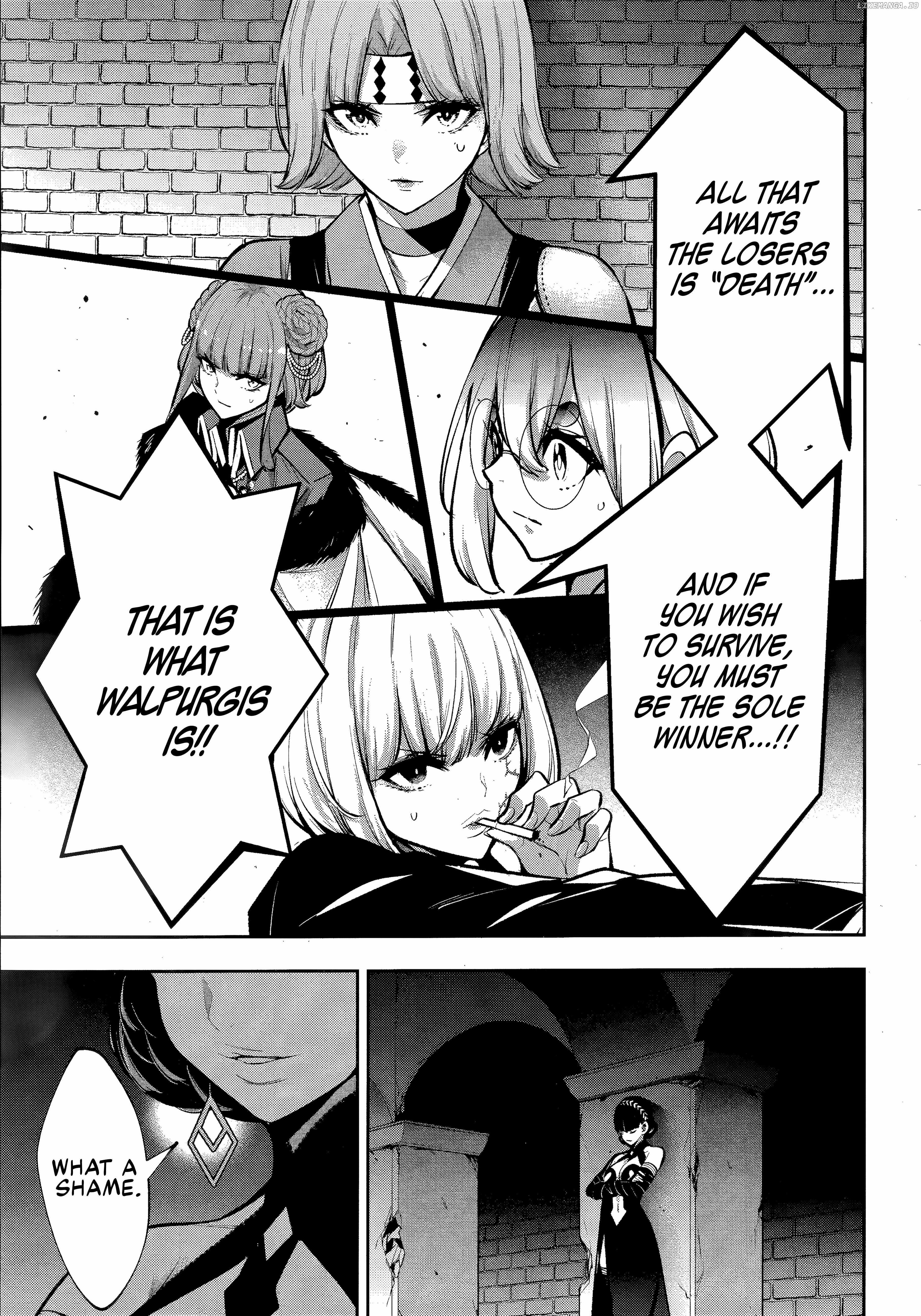 Majo Taisen: 32-nin no Isai no Majo wa Koroshiau Chapter 56 - Page 22