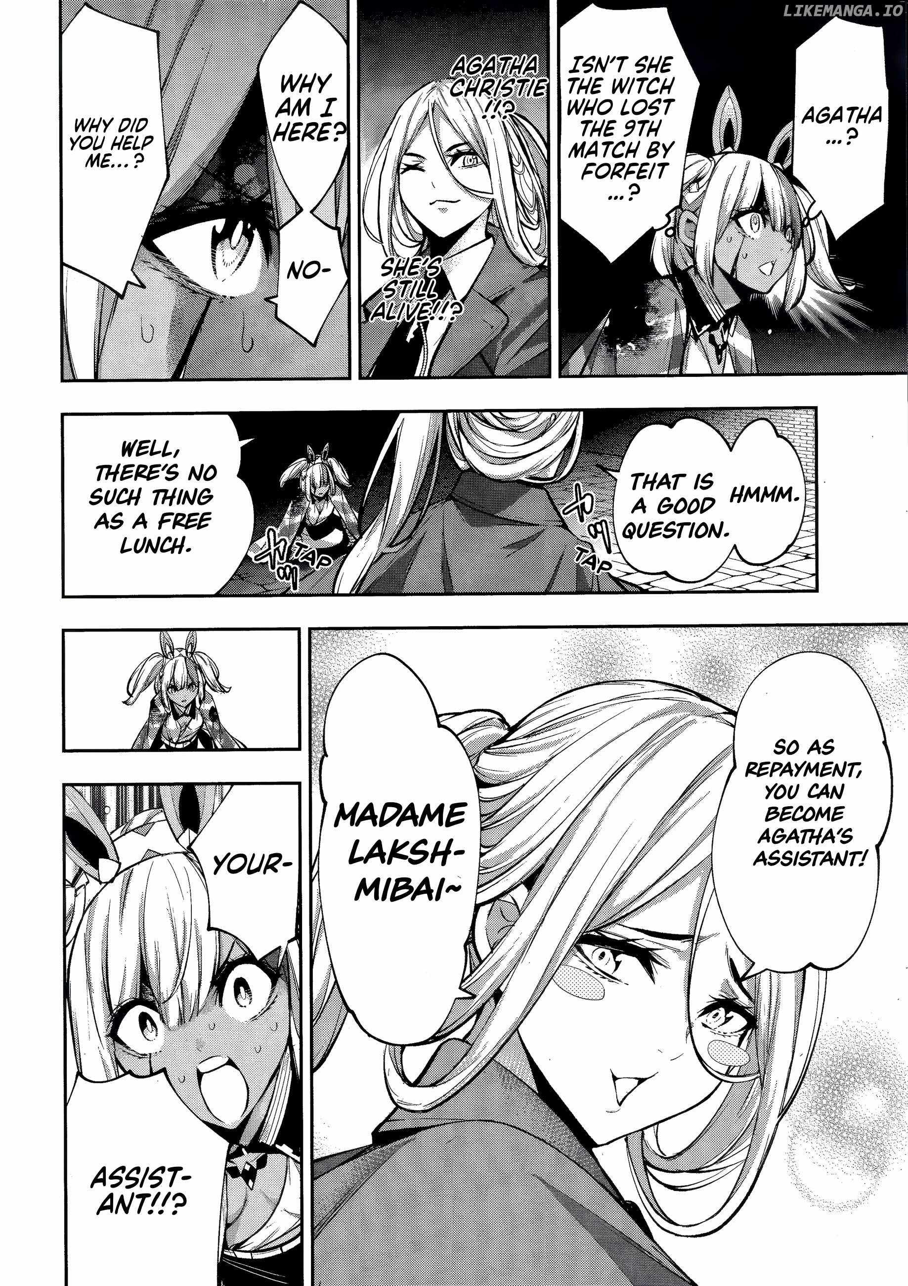 Majo Taisen: 32-nin no Isai no Majo wa Koroshiau Chapter 56 - Page 33