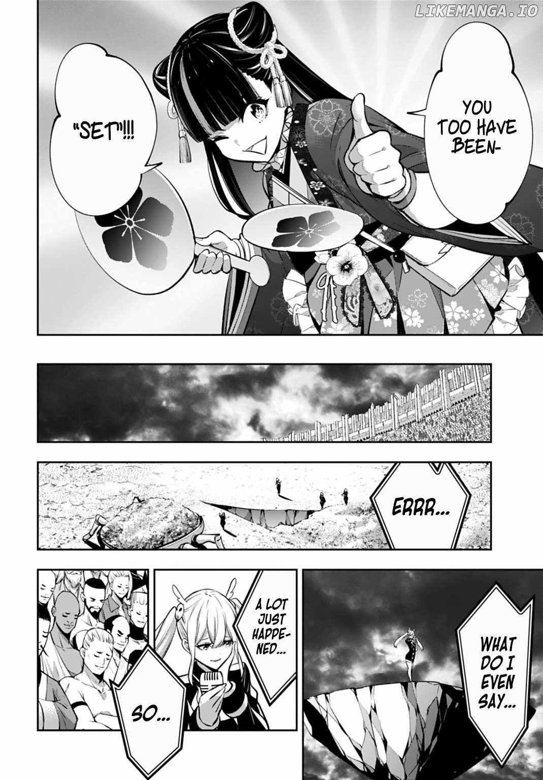 Majo Taisen: 32-nin no Isai no Majo wa Koroshiau Chapter 57 - Page 23