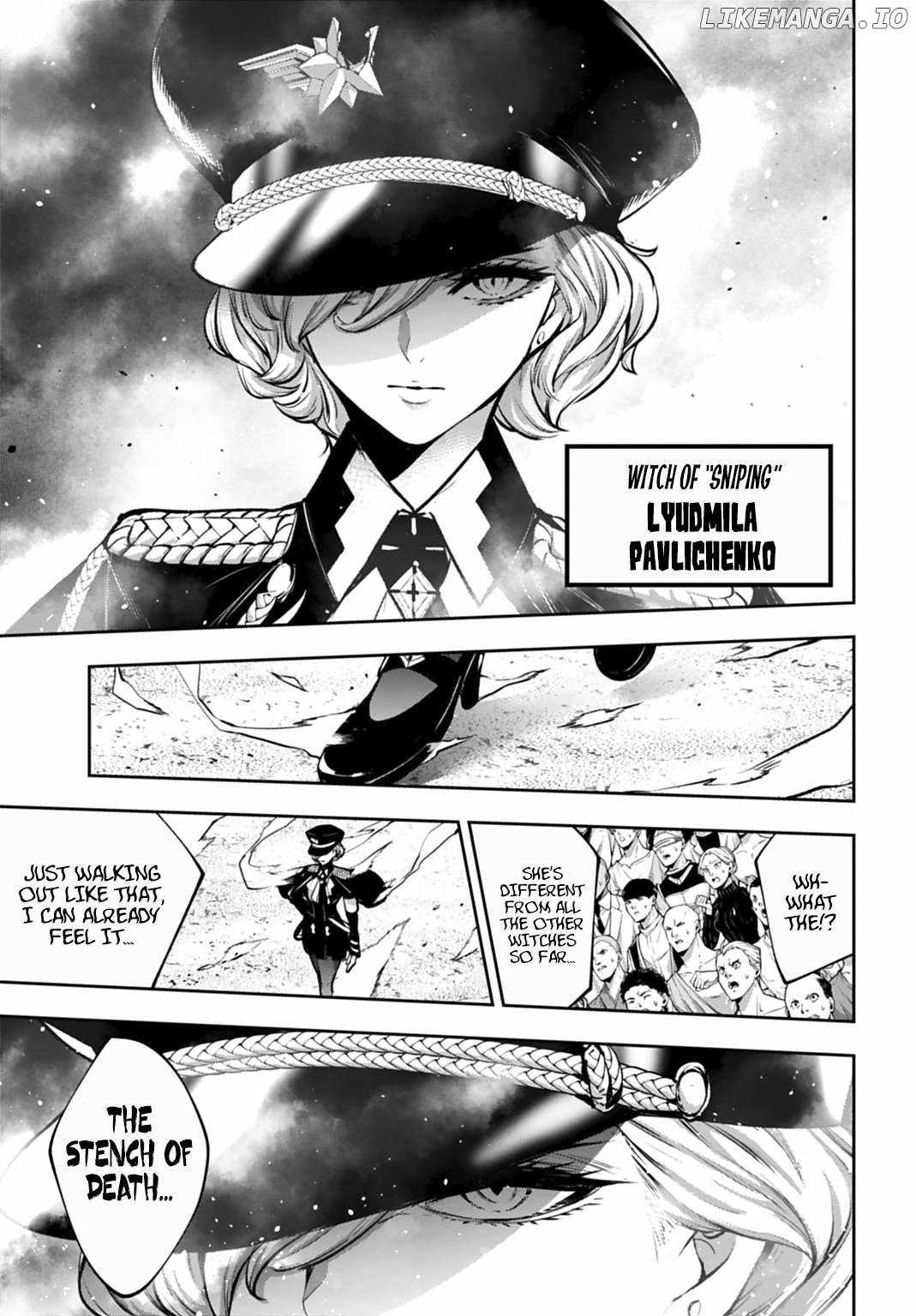 Majo Taisen: 32-nin no Isai no Majo wa Koroshiau Chapter 57 - Page 32