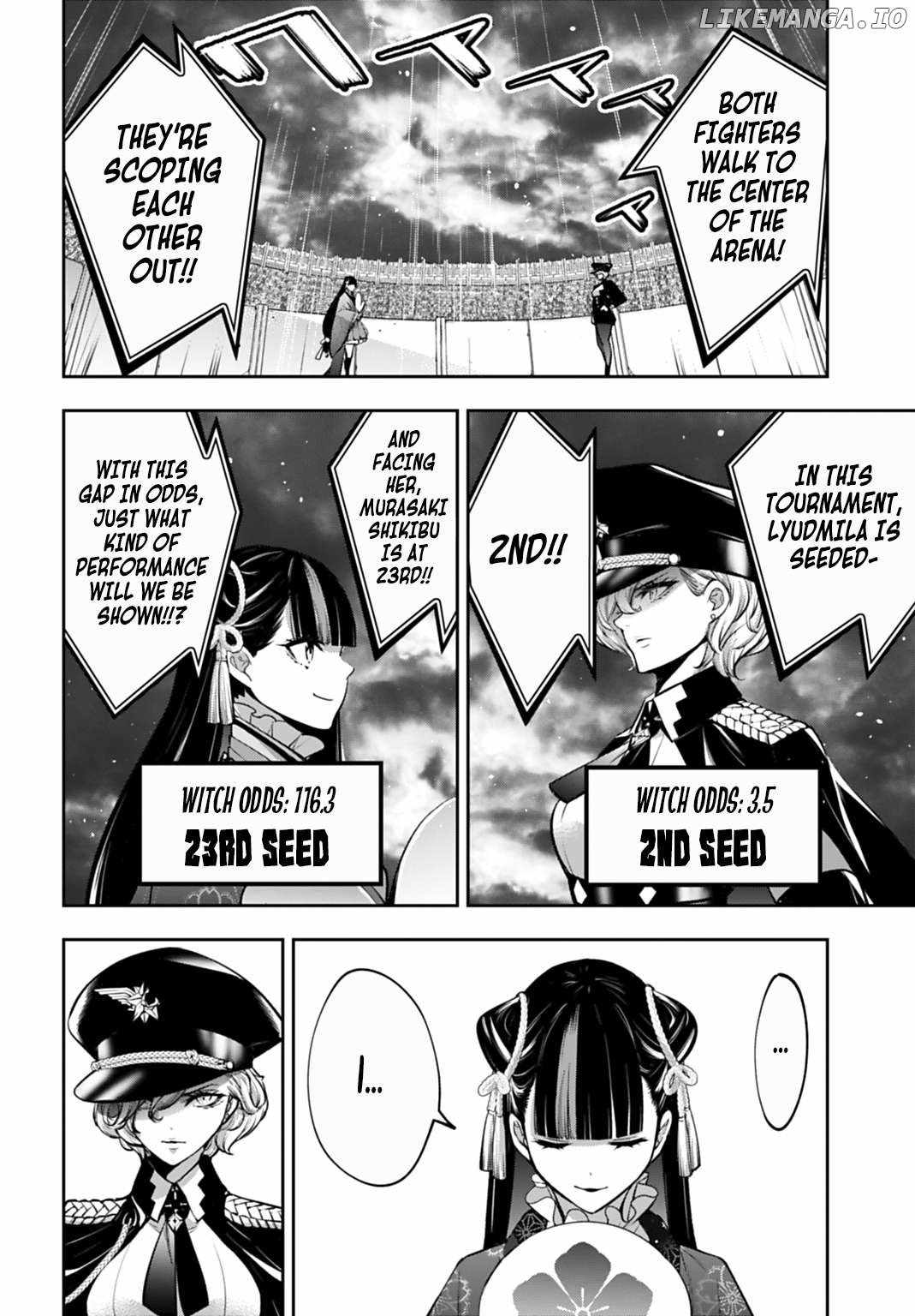 Majo Taisen: 32-nin no Isai no Majo wa Koroshiau Chapter 57 - Page 33