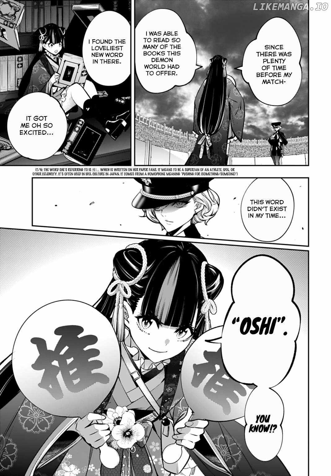 Majo Taisen: 32-nin no Isai no Majo wa Koroshiau Chapter 57 - Page 34