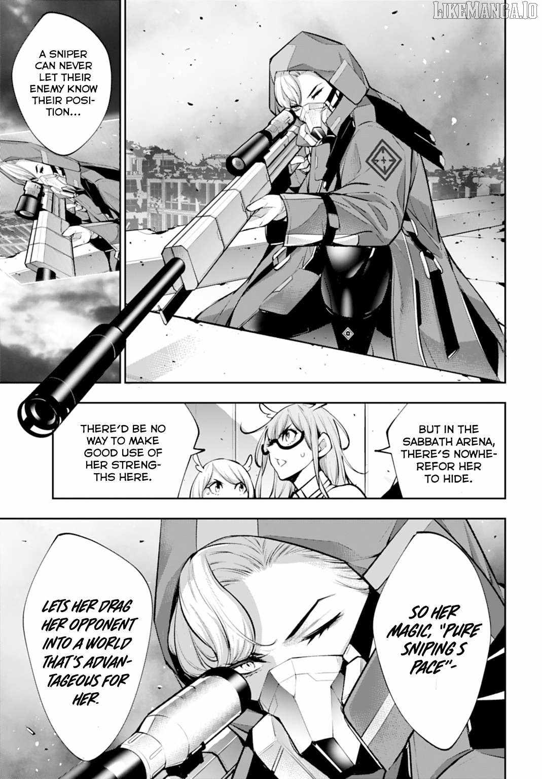 Majo Taisen: 32-nin no Isai no Majo wa Koroshiau Chapter 58 - Page 23