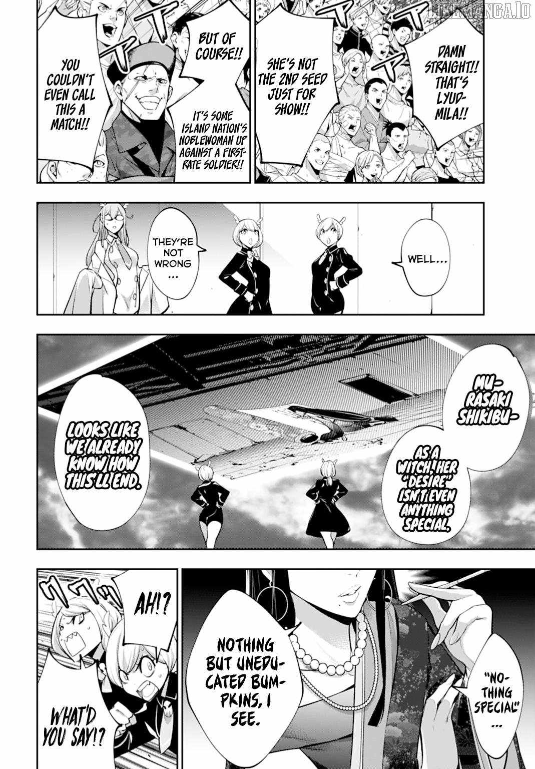 Majo Taisen: 32-nin no Isai no Majo wa Koroshiau Chapter 59 - Page 14