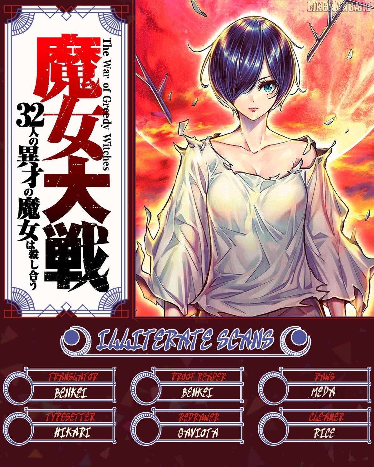 Majo Taisen: 32-nin no Isai no Majo wa Koroshiau Chapter 59 - Page 33