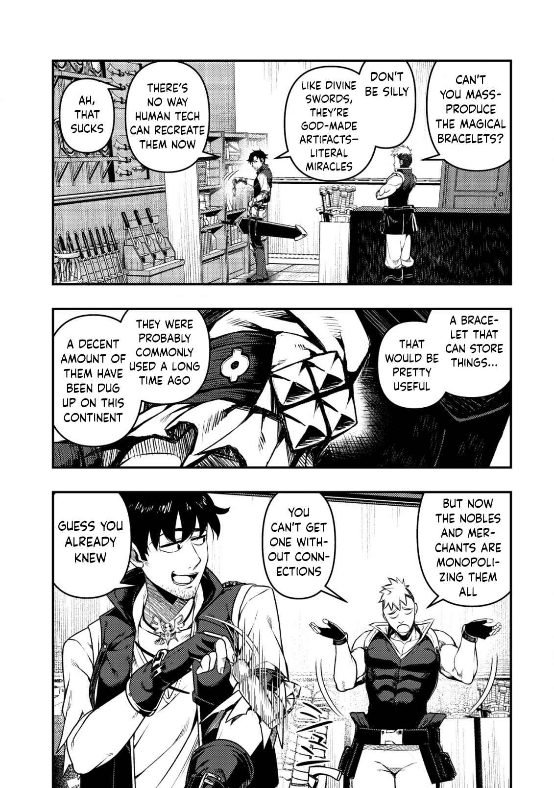 Maken Gishi Bacchus ~Shinken wo Mezasu Tenseisha wa, Kutte Nonde Tsukutte Sugosu~ Chapter 1 - Page 16