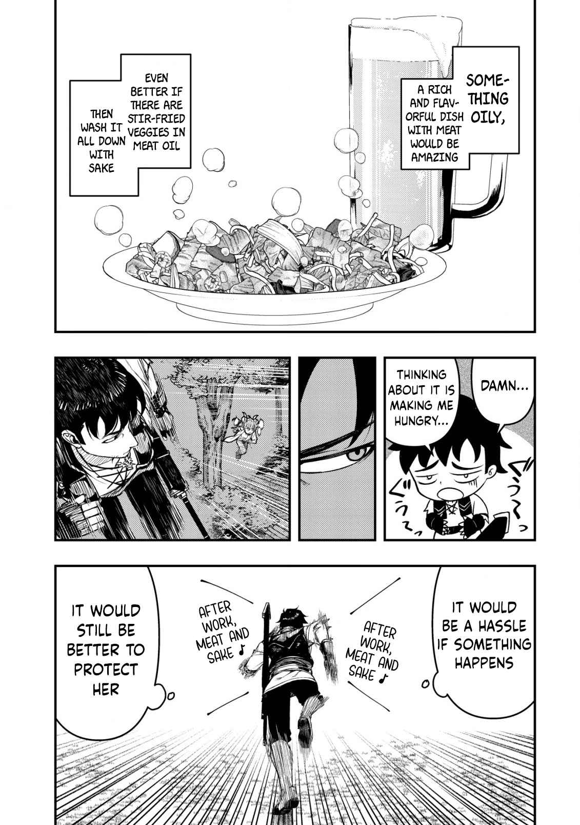 Maken Gishi Bacchus ~Shinken wo Mezasu Tenseisha wa, Kutte Nonde Tsukutte Sugosu~ Chapter 1 - Page 22