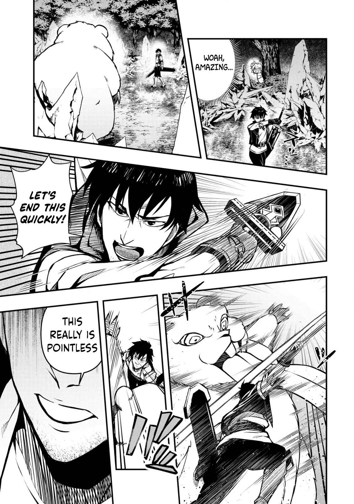Maken Gishi Bacchus ~Shinken wo Mezasu Tenseisha wa, Kutte Nonde Tsukutte Sugosu~ Chapter 1 - Page 28
