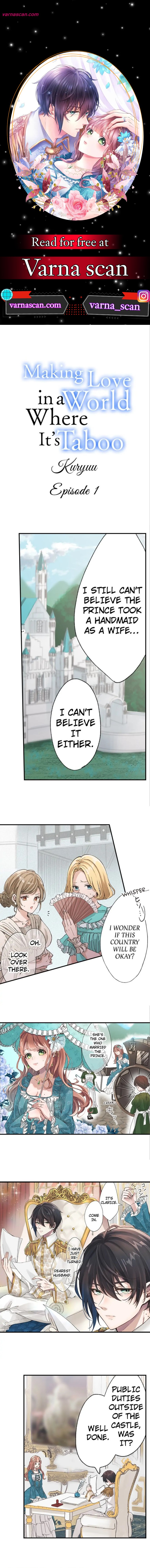 Making Love in a World Where It’s Taboo Chapter 1 - Page 1