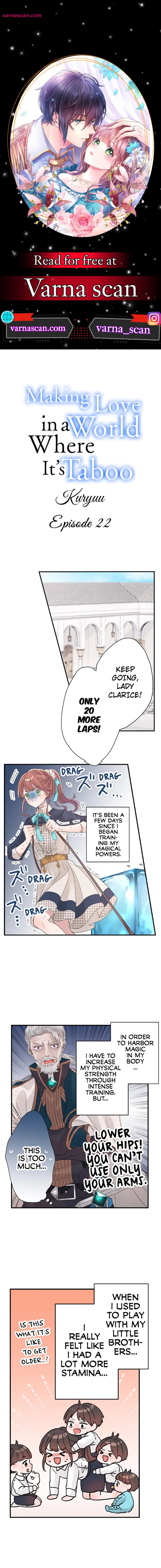 Making Love in a World Where It’s Taboo Chapter 22 - Page 1