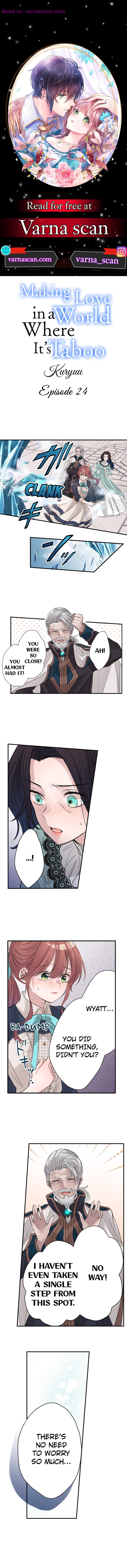 Making Love in a World Where It’s Taboo Chapter 24 - Page 1