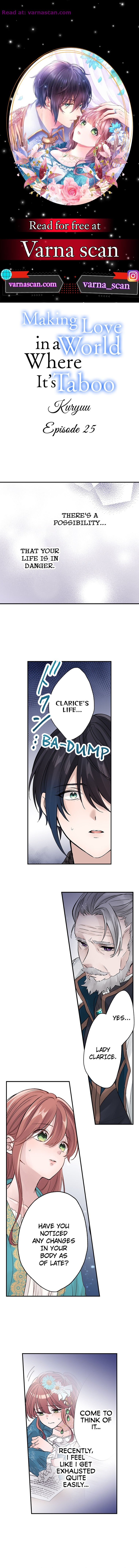 Making Love in a World Where It’s Taboo Chapter 25 - Page 1