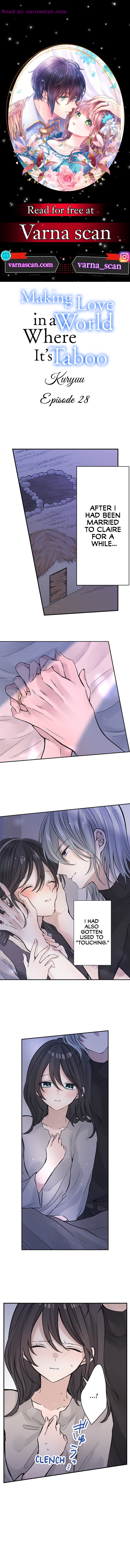 Making Love in a World Where It’s Taboo Chapter 28 - Page 1
